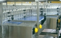 Convoyage embouteillage bouteilles